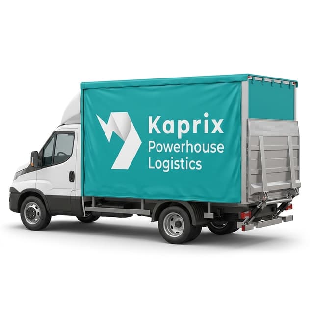 Luton Curtain courier vehicle